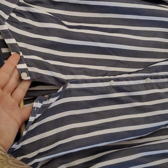 Old Navy CA XL Striped Button Up - Picture 3 of 3